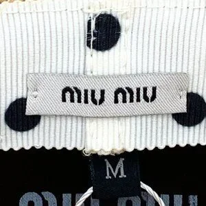 Miu Miu | Accessories | H7887 Miumiu Yellow Logo Letter  display picture 2